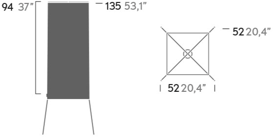 Kettal Торшер для улицы из ткани sun-id-1372312 - Вид №8