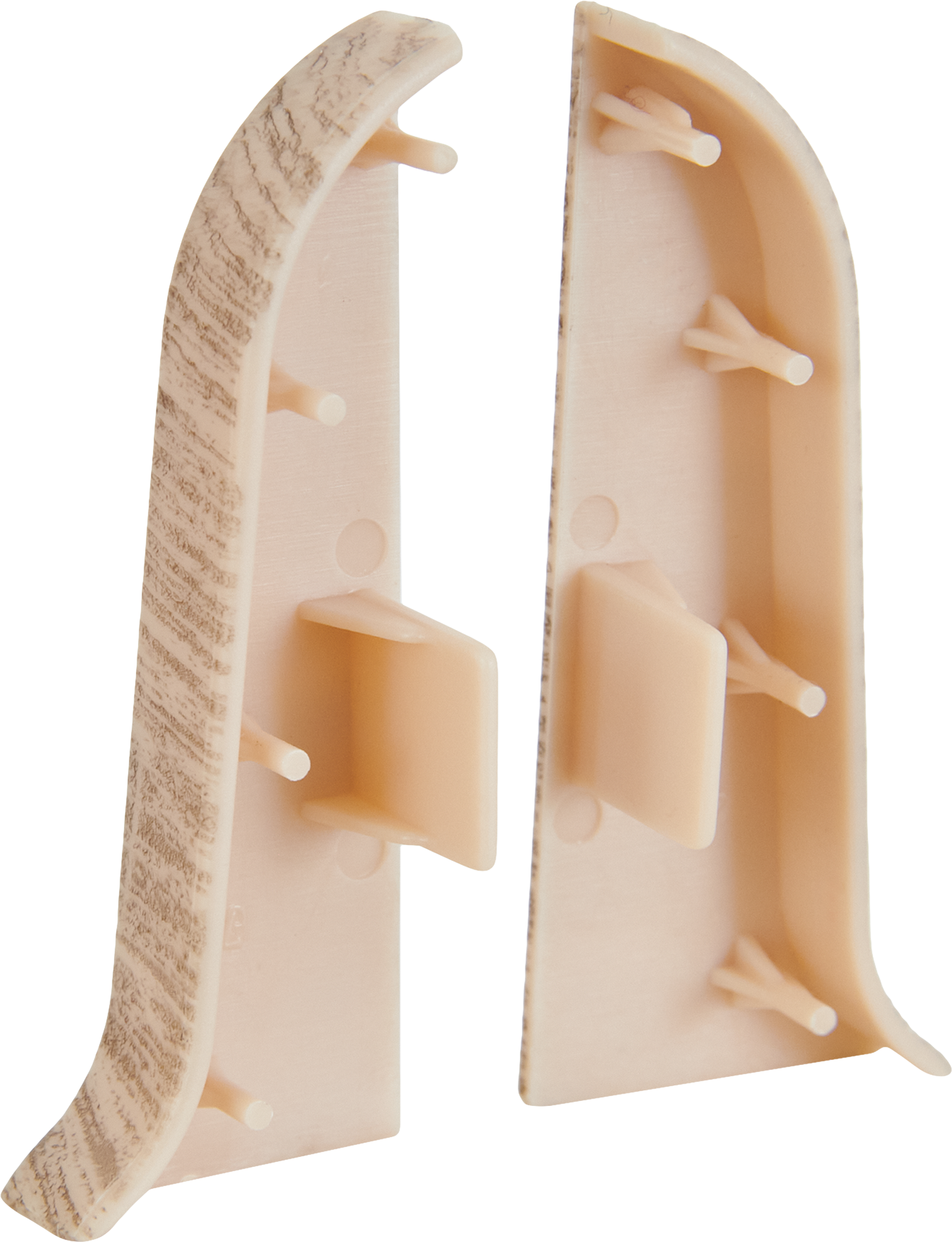 84737314 Заглушки для плинтуса «Дуб Деревенский», высота 62 мм, 2 шт. STLM-0054443 LIDER  - Вид №1