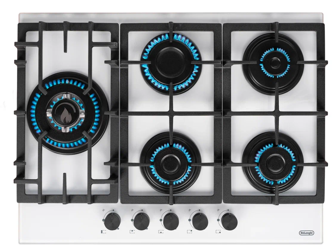 9156189 Газовая варочная поверхность DeLonghi GERMANA 7GW BB STDN-0148330