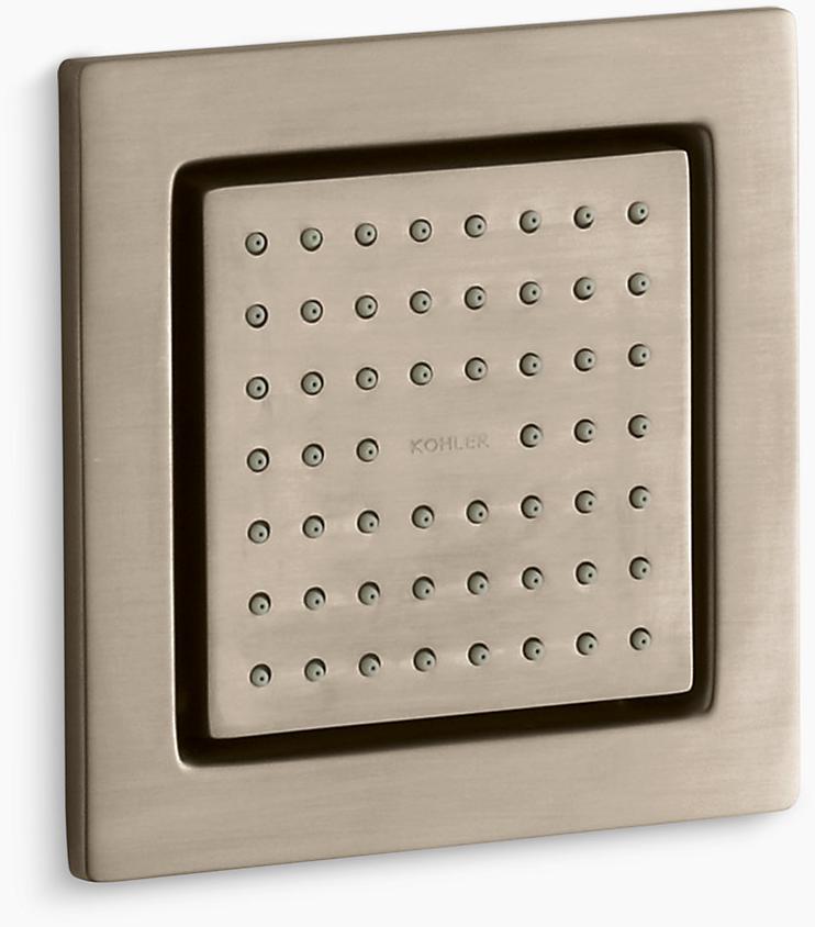 KOHLER WaterTile Square спрей для тела с 54 соплами K-8002-BV 