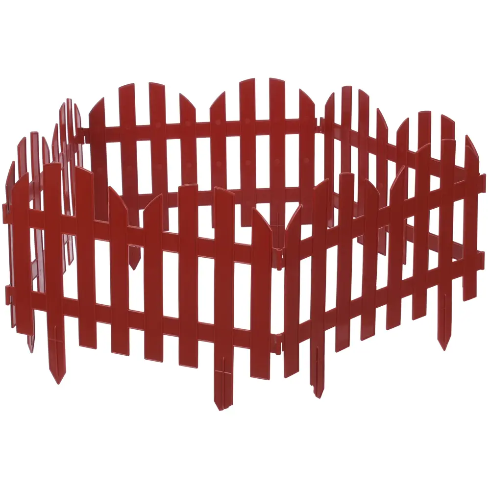 Забор декоративный №4, 3 м, цвет терракот Santreyd STLM-2201340 - Вид №1