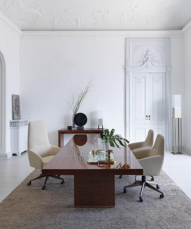 OAK Прямоугольный стол для совещаний из розового дерева Milano collection Sc7005 - Вид №2