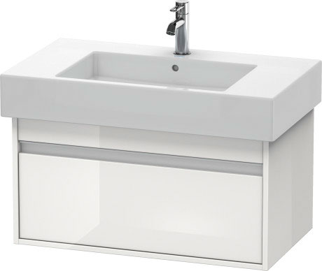 KT669005151 Ketho Тумбочка подвесная Сосна коричневая, декор Duravit - Вид №1