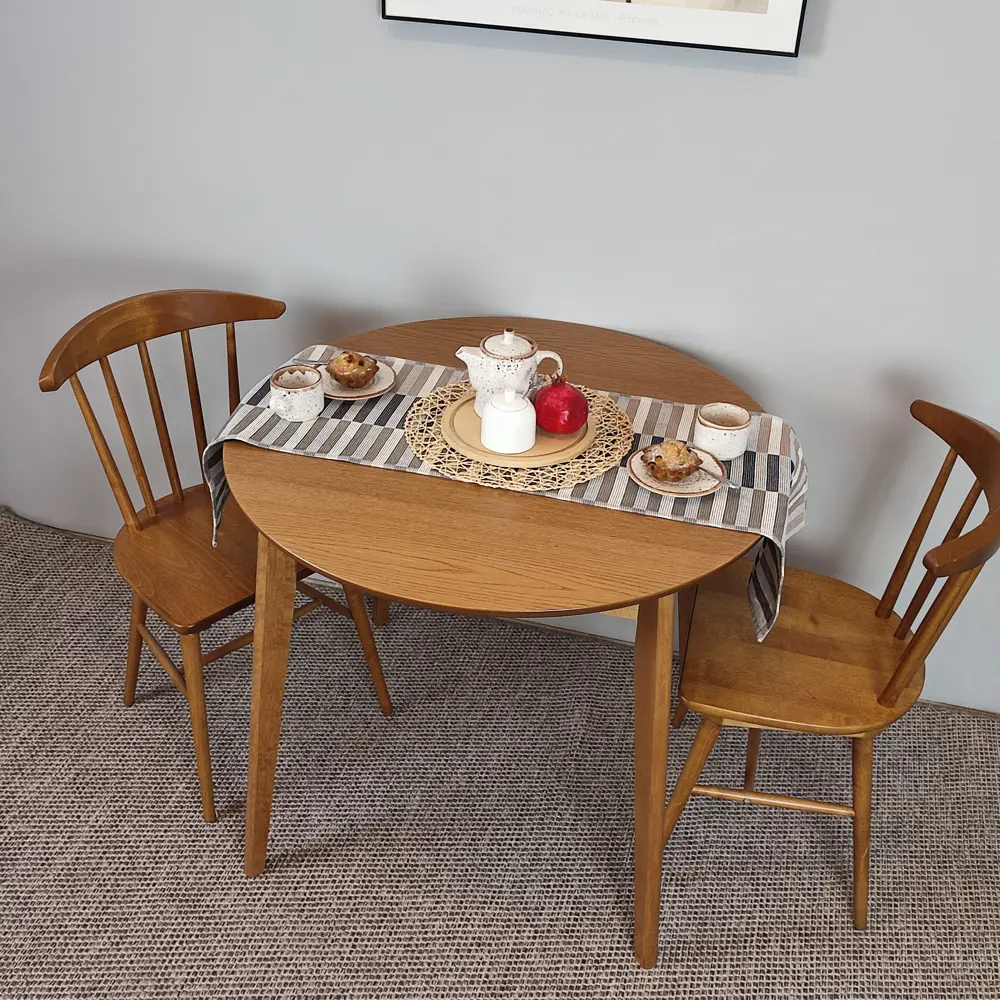 Раздвижной кухонный стол Экомебель Фрам 95x75x90 см, цвет орех 89399179 STLM-1536436 - Вид №12
