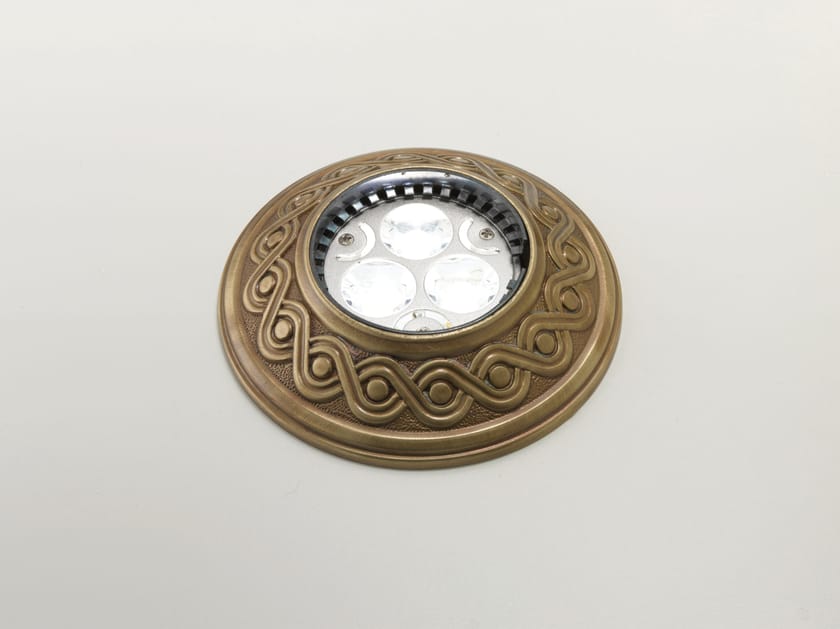 Круглый металлический светодиодный светильник Cremasco Illuminazione световые работы ARCH-00095792