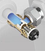 Термостатический клапан с предварительной настройкой CALEFFI 421 ARCH-00141293 - Вид №2