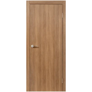 Дверь межкомнатная глухая с замком и петлями в комплекте Порта-50 80x200 см ПВХ цвет анегри вералинга 85486282 STLM-2065074