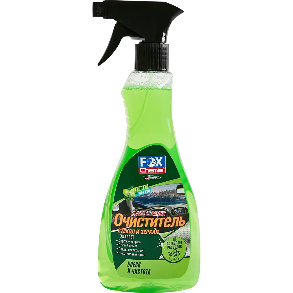 Очиститель для стекол Fox Chemie 0.5 л STLM-2136689