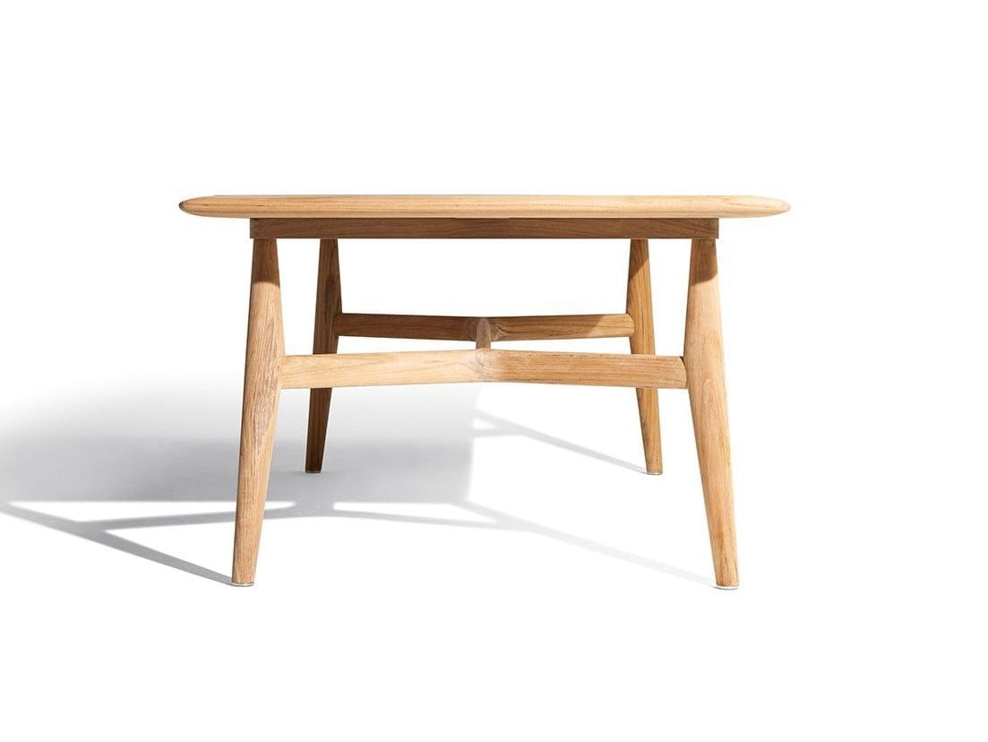 Прямоугольный стол из тикового дерева с керамической столешницей Poltrona Frau Boundless Living Outdoor Collections ARCH-00138932 - Вид №1