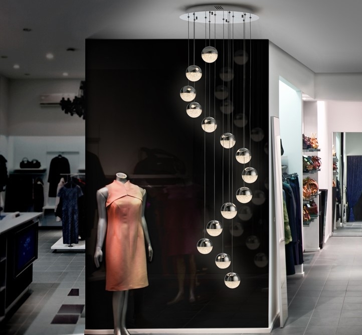 098226 Подвесной светильник LED 14L Ø51 DIM Schuller Sphere