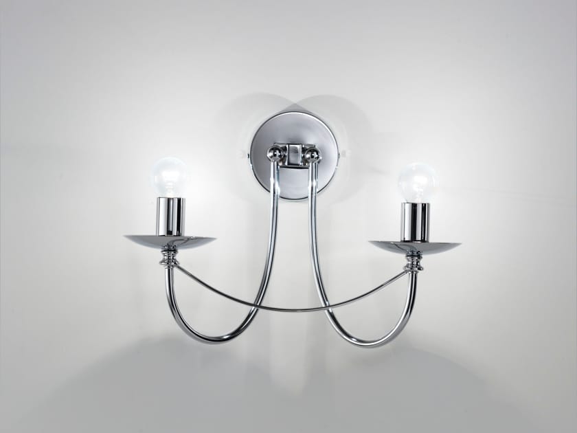 Латунный настенный светильник Cremasco Illuminazione 7307/2AP ARCH-00138562