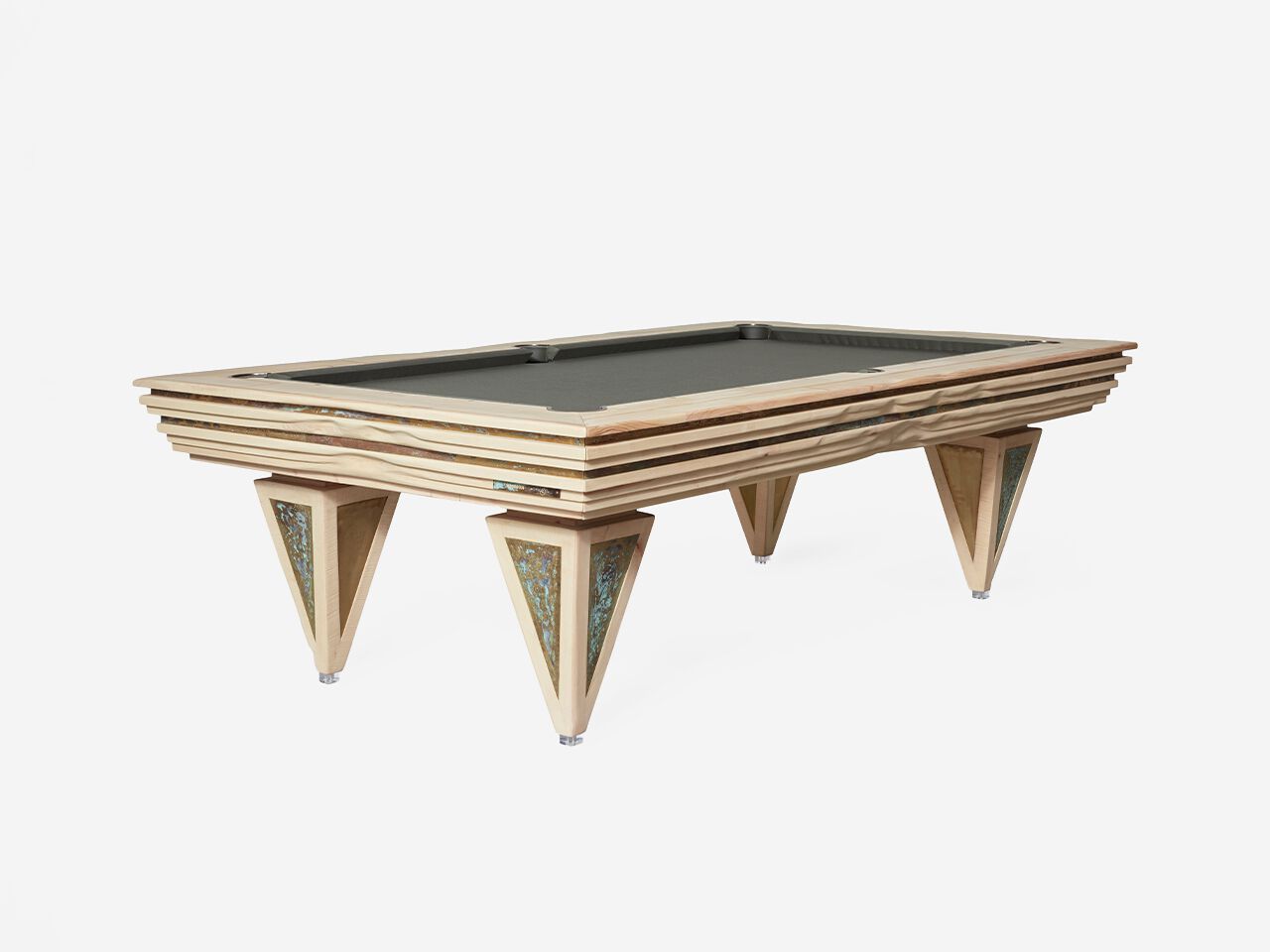 Деревянный прямоугольный бильярдный стол Hermelin biliardi игровые столы Limited Edition ARCH-00142360