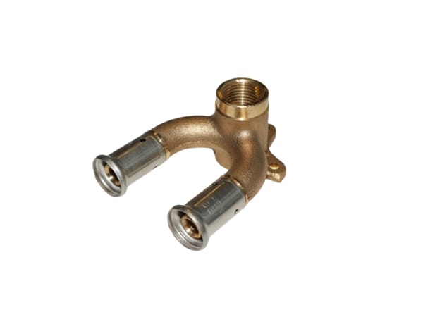 Латунный двойной терминал с U-образным кронштейном Cappellotto фитинги ARCH-00153320 - Вид №1