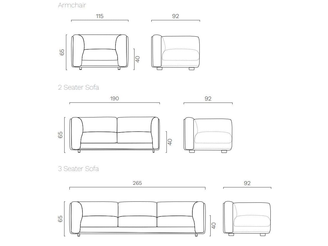4-местный тканевый диван FREZZA Рассел ARCH-00137737 - Вид №2