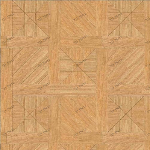 Художественный паркет Da Vinci Щитовой 26-519 Дуб (Гладкая) 500х500 мм 26010519