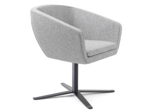 Мягкий спицевый стул с подлокотниками