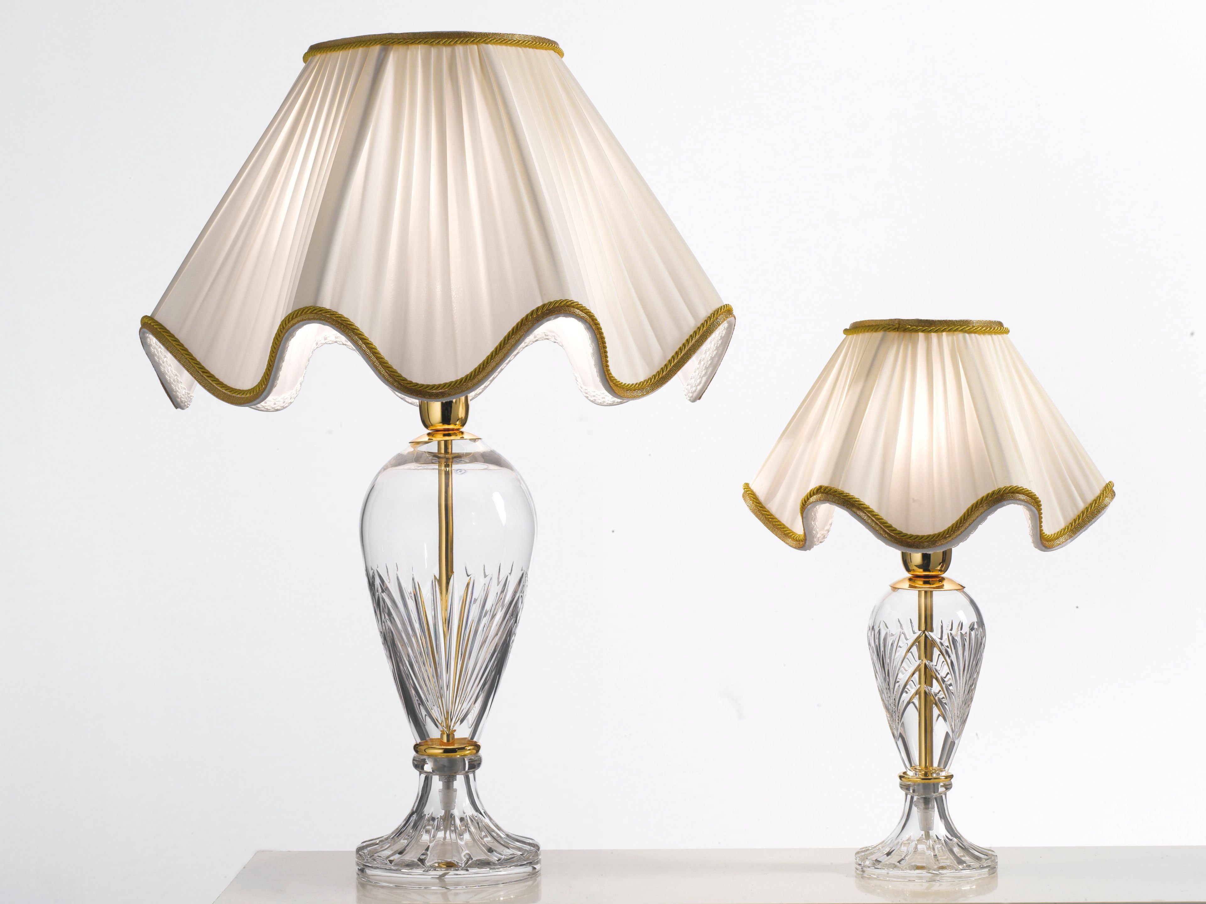 Стеклянная светодиодная настольная лампа Cremasco Illuminazione световые работы ARCH-00039541 - Вид №1