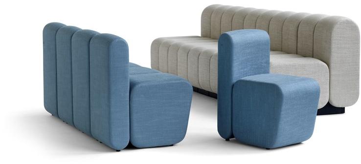 Blå Station Модульная скамья из ткани Bob Bla Station sun-id-1405960 - Вид №3