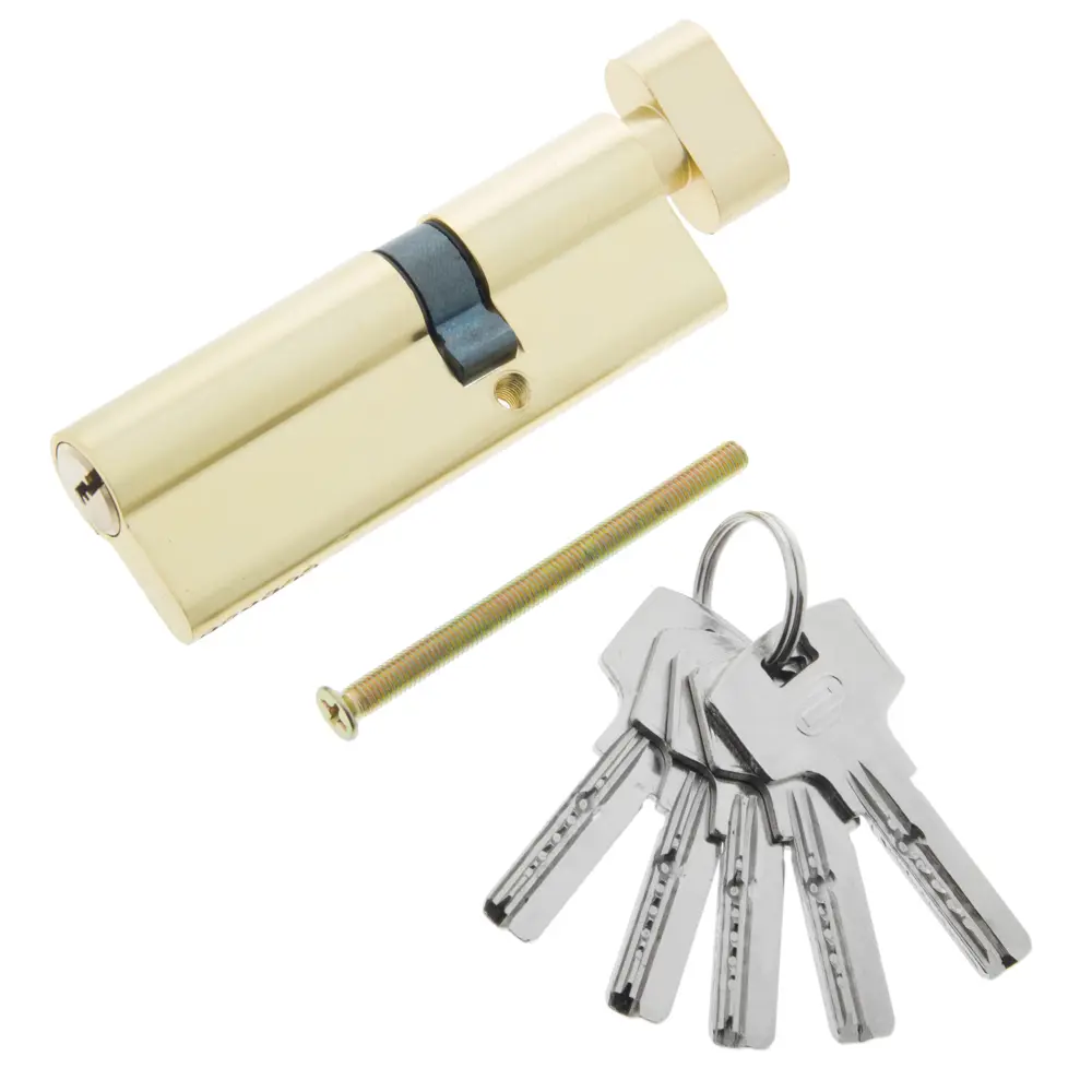 Цилиндр Standers ключ/вертушка 35х55 золото, TT-CANB3555GD STLM-2058614 - Вид №1