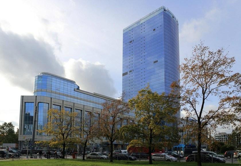 WICONA Сплошной фасад с элементами Wictec el sun-id-1356269 - Вид №3