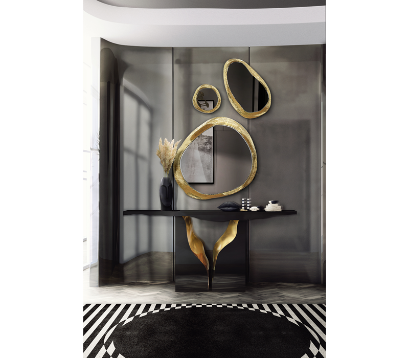 0-209 Лапиаз черная консоль Boca Do Lobo  - Вид №2