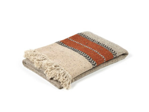 Одеяло из льна и шерсти
