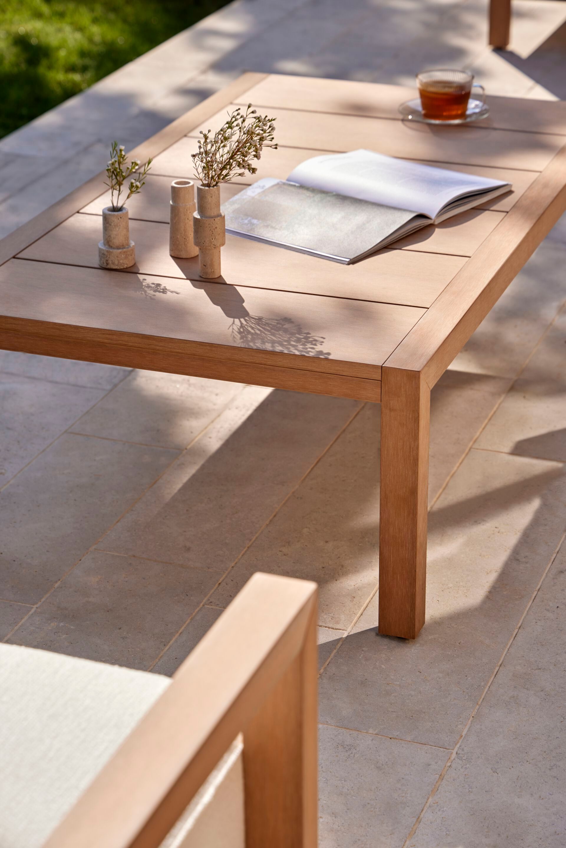 Прямоугольный садовый столик в TechTeak POINT Kubik ARCH-00100577 - Вид №3