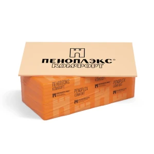 Экструдированный пенополистирол XPS 20 мм Пеноплэкс Комфорт 585x1185 мм 0.69 м2