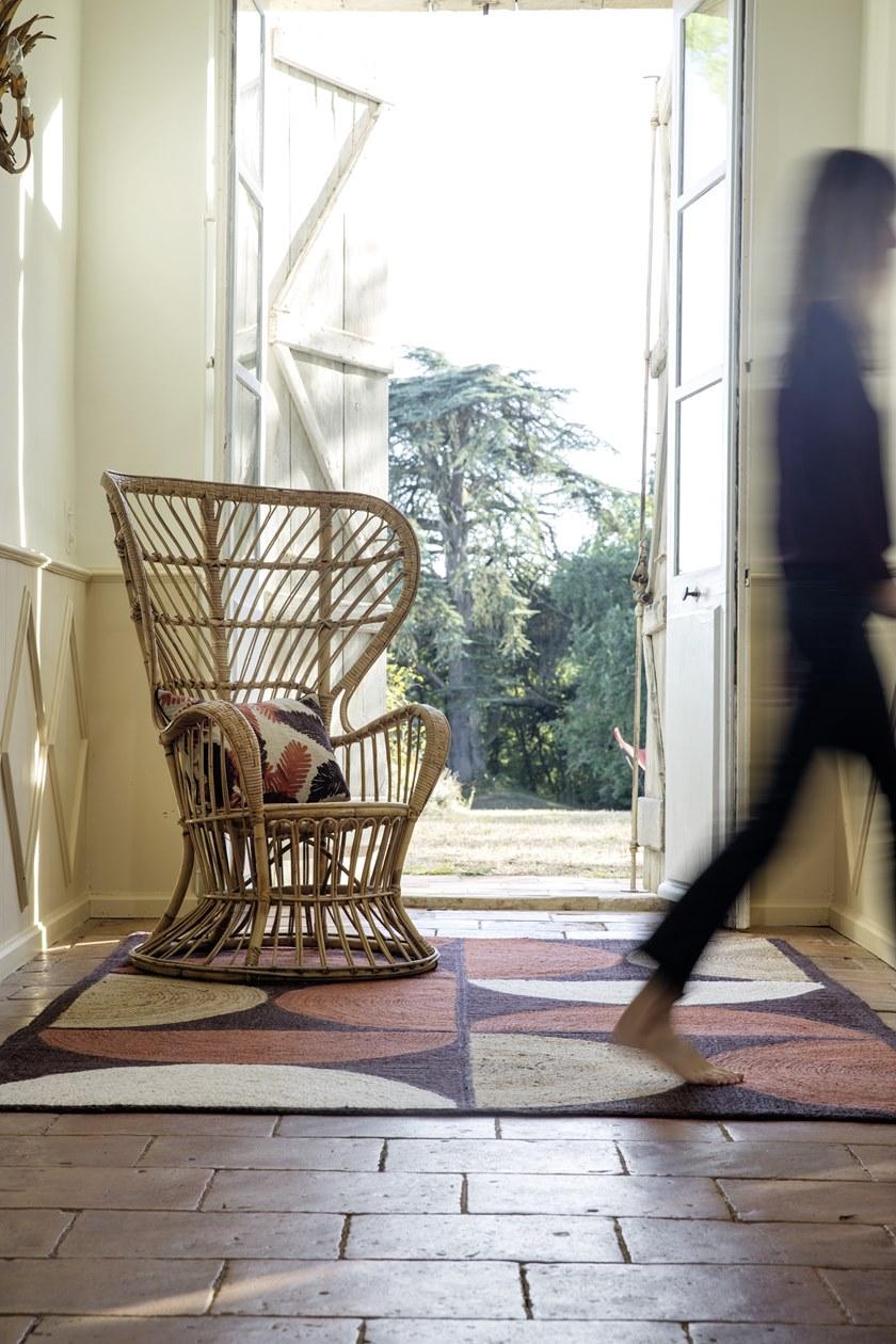 Élitis Прямоугольный коврик из джута с геометрическими мотивами sun-id-1422739 - Вид №8