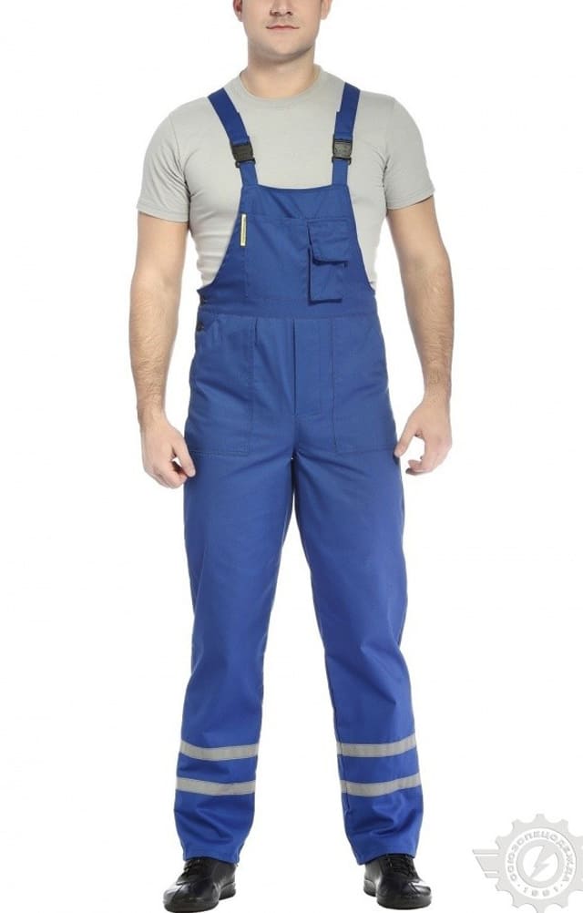 65535 Костюм "Эксперт-2" с СВП василек  Летняя спецодежда  размер 52-54/182-188  - Вид №13