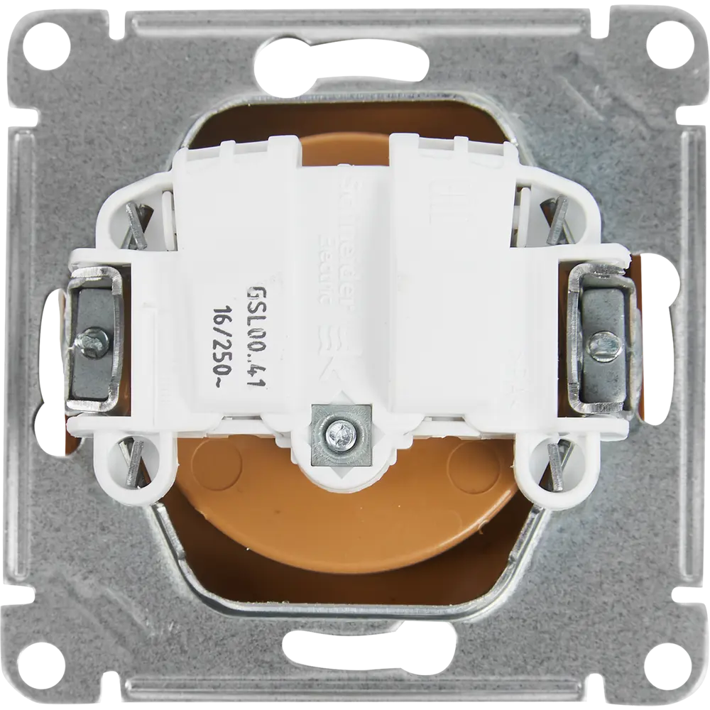 Розетка встраиваемая Systeme Electric Glossa без заземления цвет дуб STLM-2161721 - Вид №3