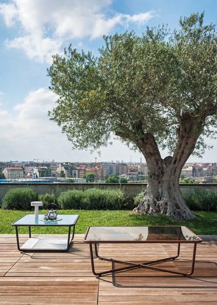 RODA Прямоугольный стеклянный садовый столик Sunglass sun-id-1508134 - Вид №4