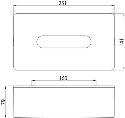 Emco Bad Настенный держатель для салфеток Loft sun-id-1410367 - Вид №1