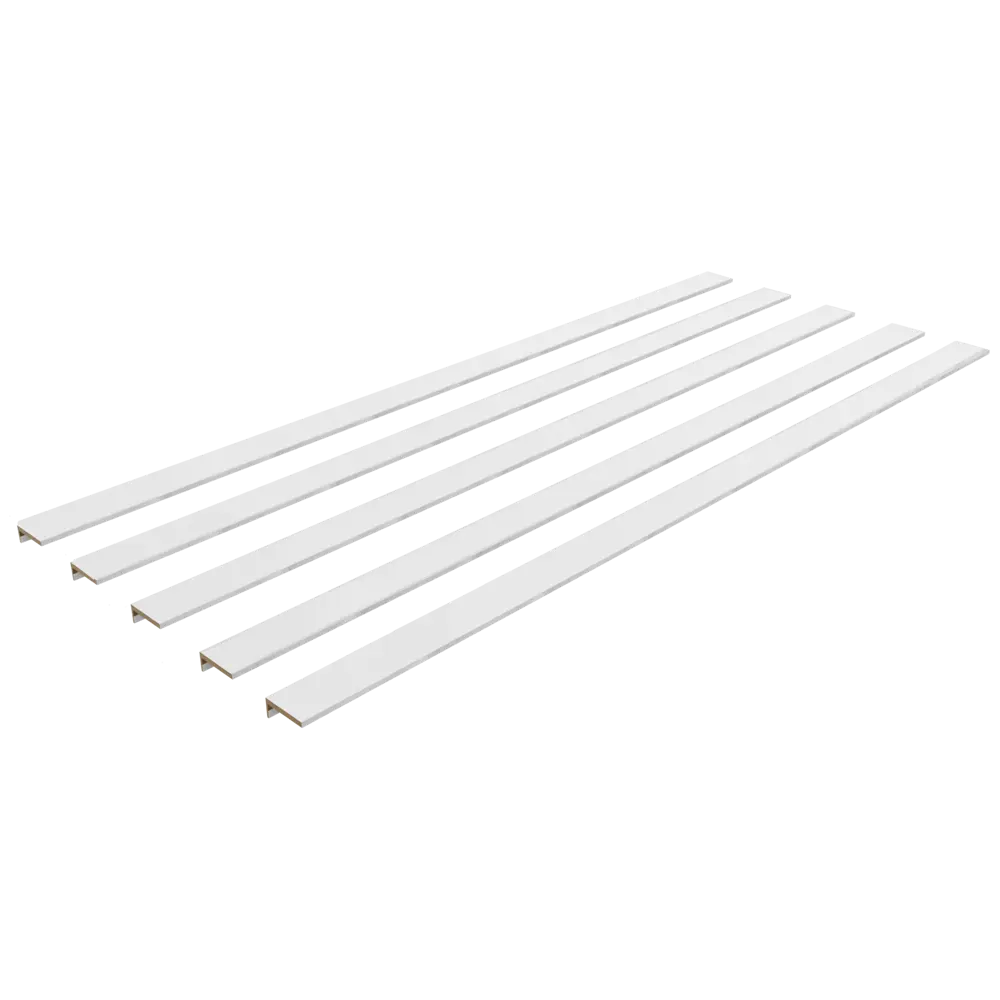 Комплект наличников телескопических Богема 2150x70x8 мм Hardflex цвет белый 5 шт. 89407914 STLM-2025424 PORTIKA  - Вид №1