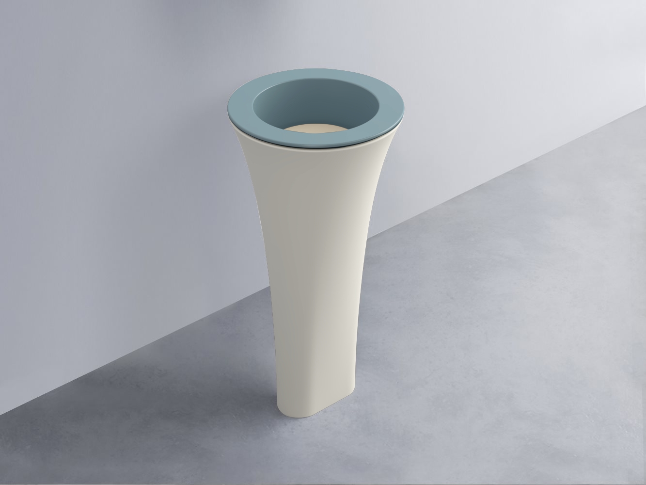 AMLA45-PL+AMPILT-LN+AMCOLT-TL Раковина Amedeo Tondo отдельностоящая cielo Enjoy + Amedeo Ceramica Cielo