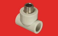 Тройник комбинированный (нар.рез.) 25х3/4 (222525) FV-plast 222525