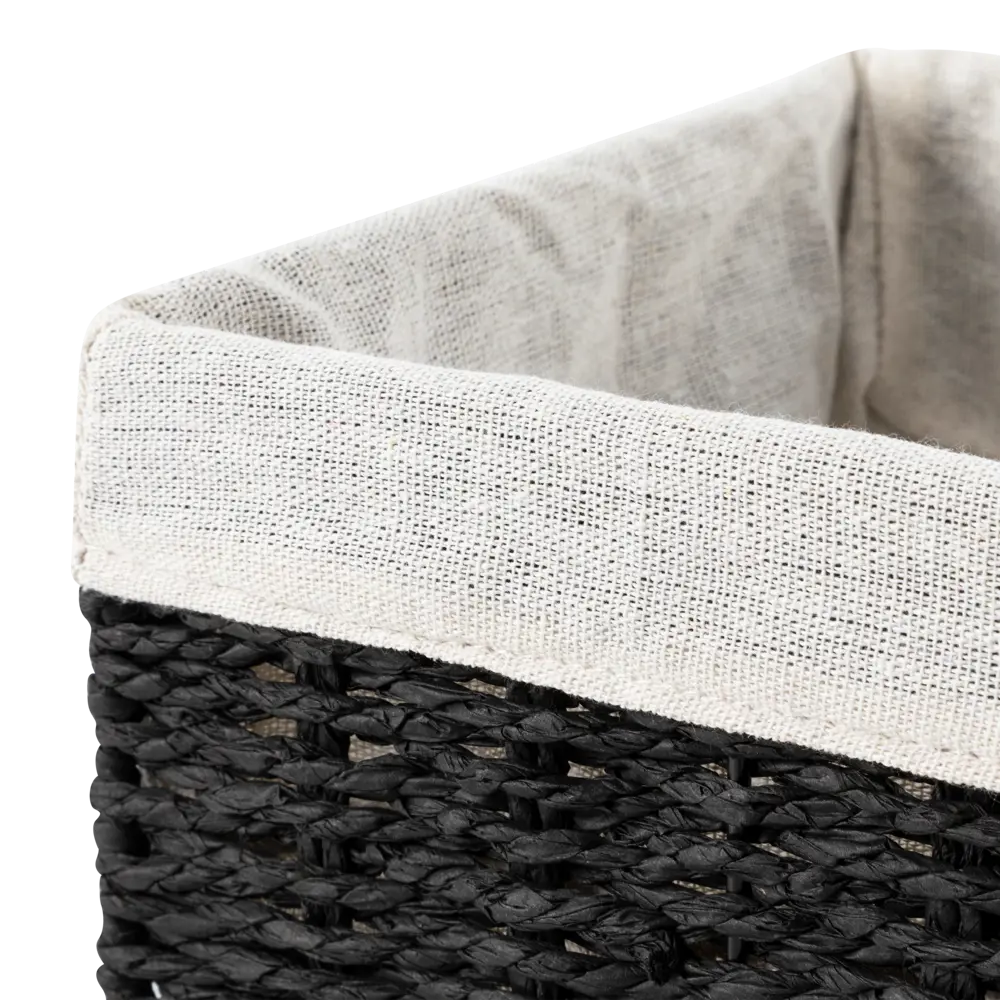 Корзина графит 10x20x20 см бум Konsensa STLM-2036529 - Вид №3