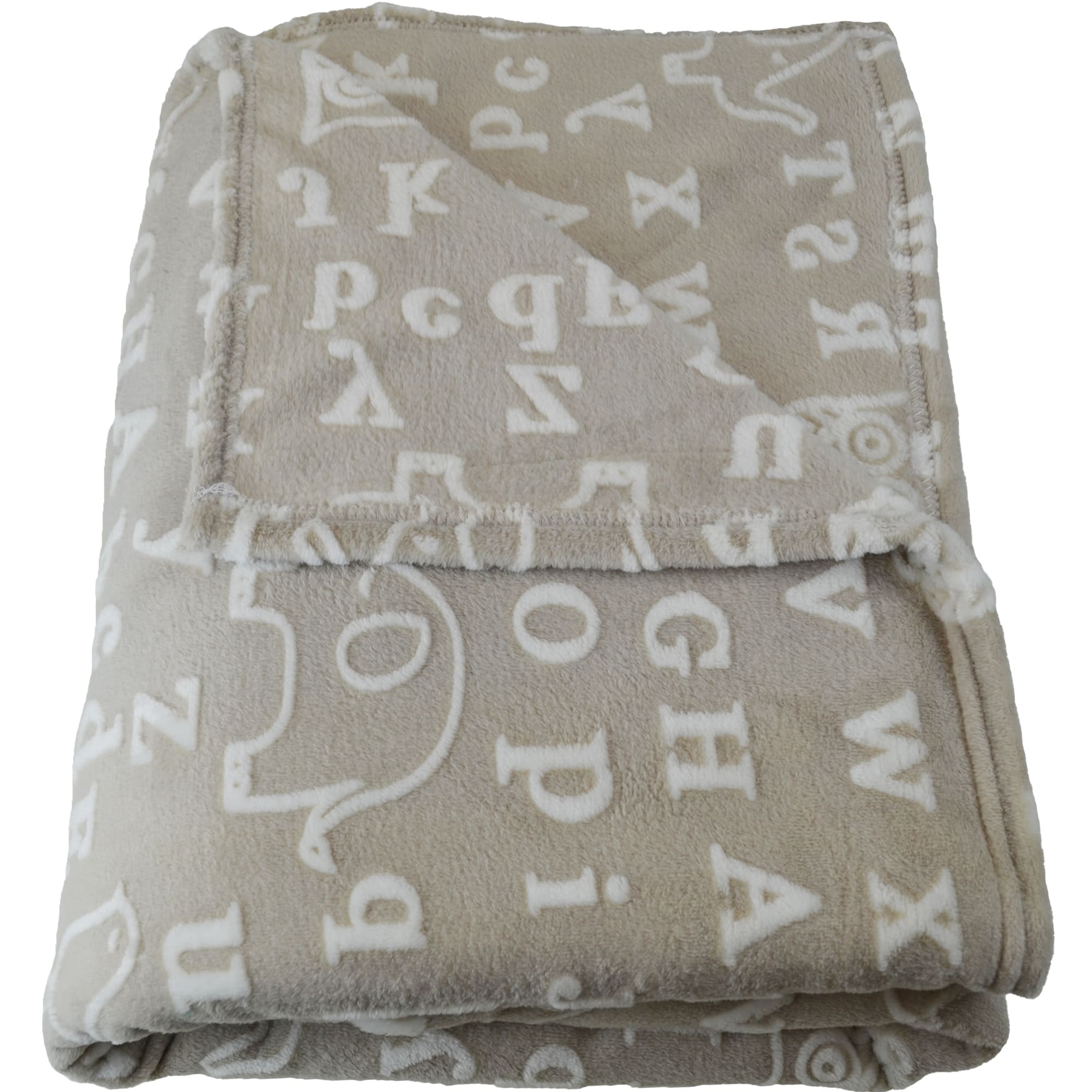 84378937 Плед «» 160x200 см фланель цвет бежевый Сова Santreyd  - Вид №2