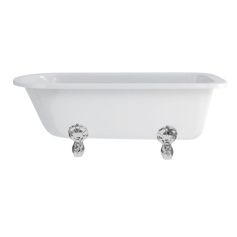 Burlington Односторонняя ванна Blenheim с роскошными ножками с ножками Luxury Claw в белом цвете E2 L1W  - Вид №1