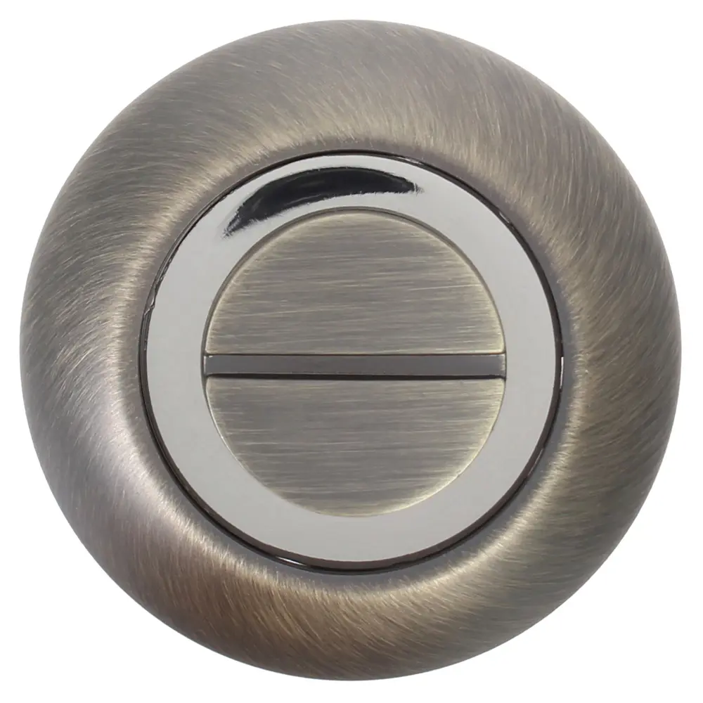 Фиксатор-вертушка для дверей Apecs «Megapolis» WC-0803-MB, ЦАМ, цвет матовая бронза STLM-2005671