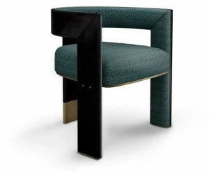 Porustudio Стул с обивкой и подлокотниками Brooklyn