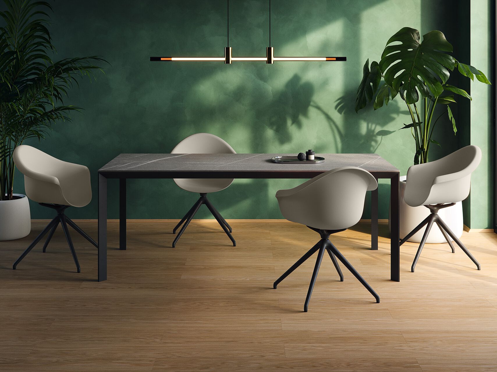 Поворотный стул с подлокотниками Vondom встроенный ARCH-00036926 - Вид №7