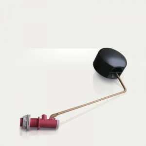 Клапан запорный пластмассовый