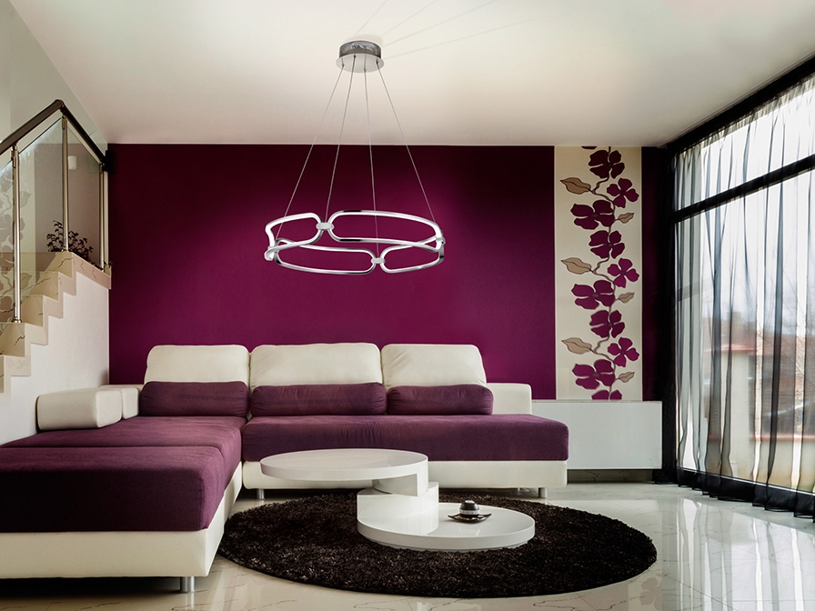 070093 Подвесной светильник LED хром 60Ø Schuller Colette - Вид №2