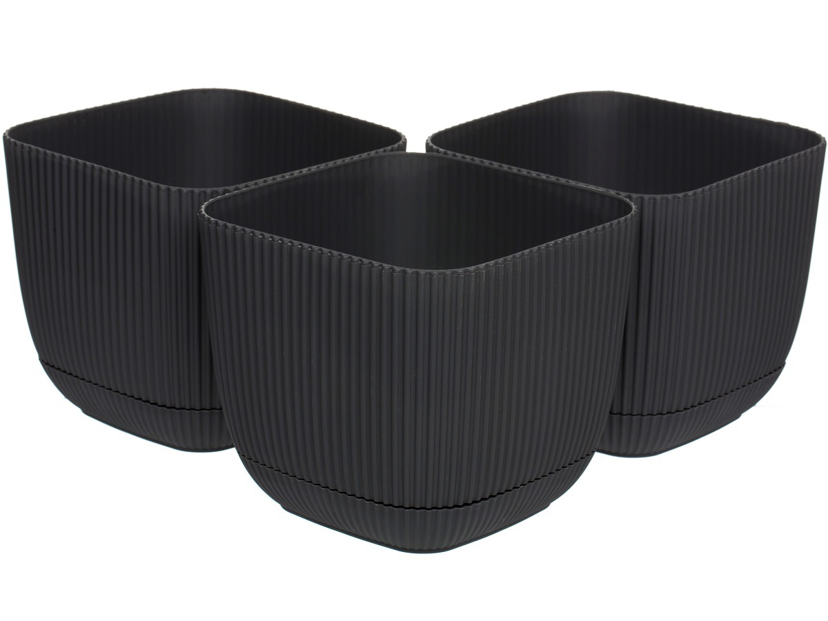 Горшок для цветов Maio 1.8L Anthracite NAVAKO 16080 - Вид №3