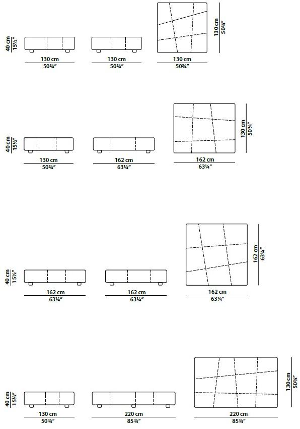 BAXTER Секционный модульный кожаный диван Panama bold sun-id-1427285 - Вид №4