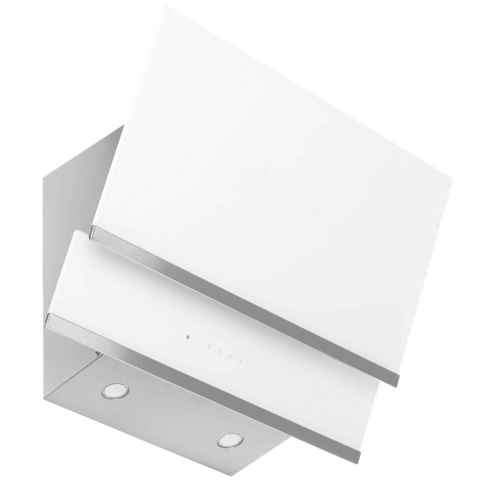 1115552 Вытяжка наклонная Simfer 8668SM белый STDN-0122564