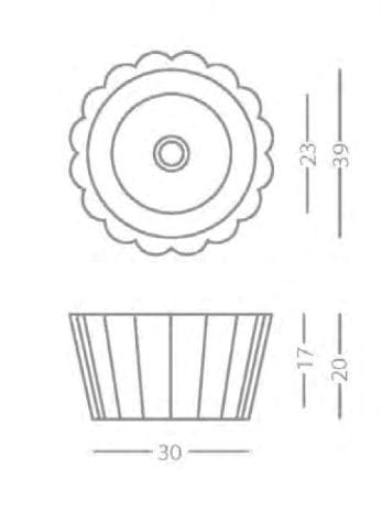Умывальник с одной столешницей из камня Лечче PIMAR L13 ARCH-00032720 - Вид №2