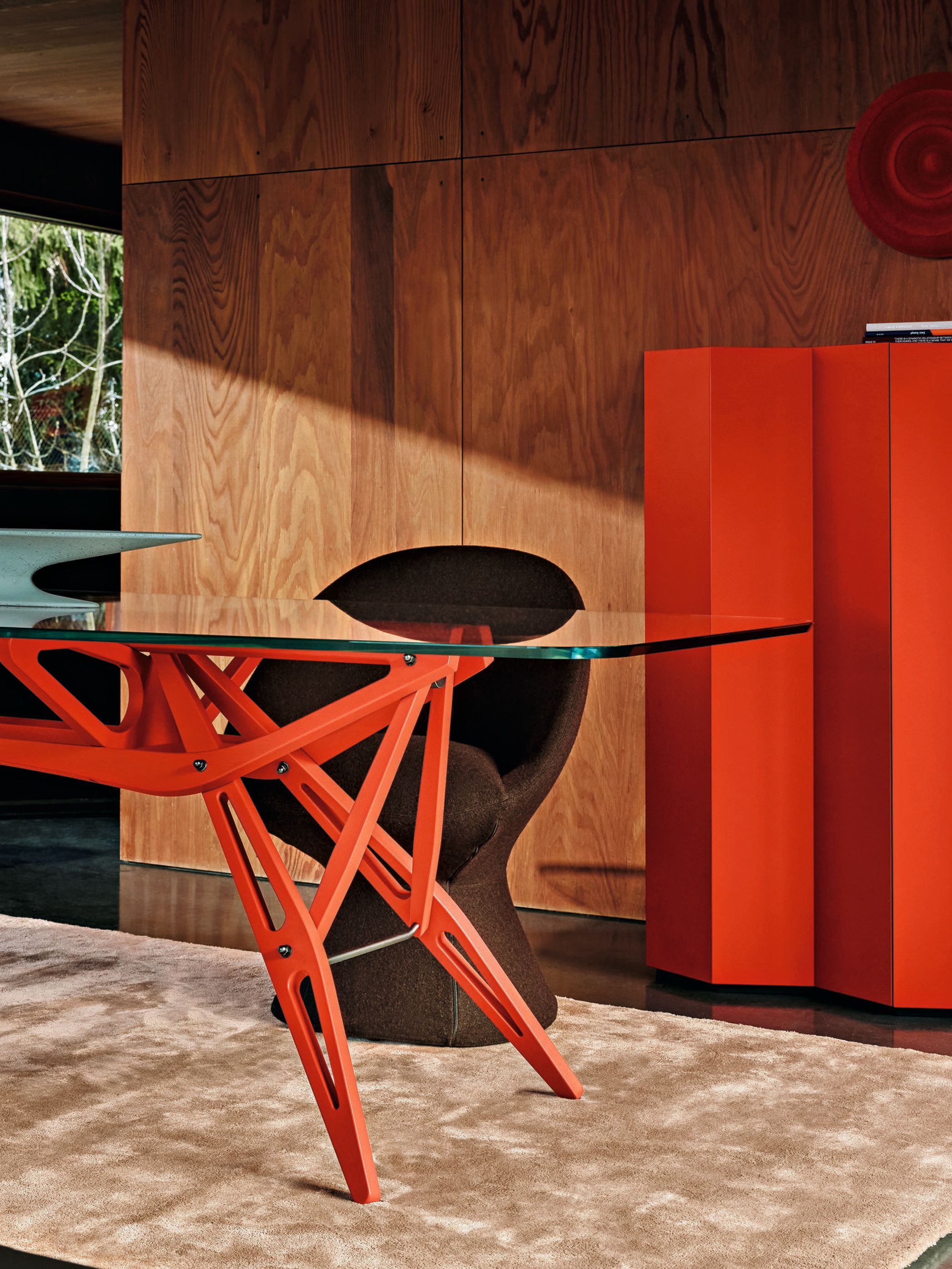 Хрустальный стол Zanotta Carlo Mollino CM 2020 ARCH-00120025 - Вид №10