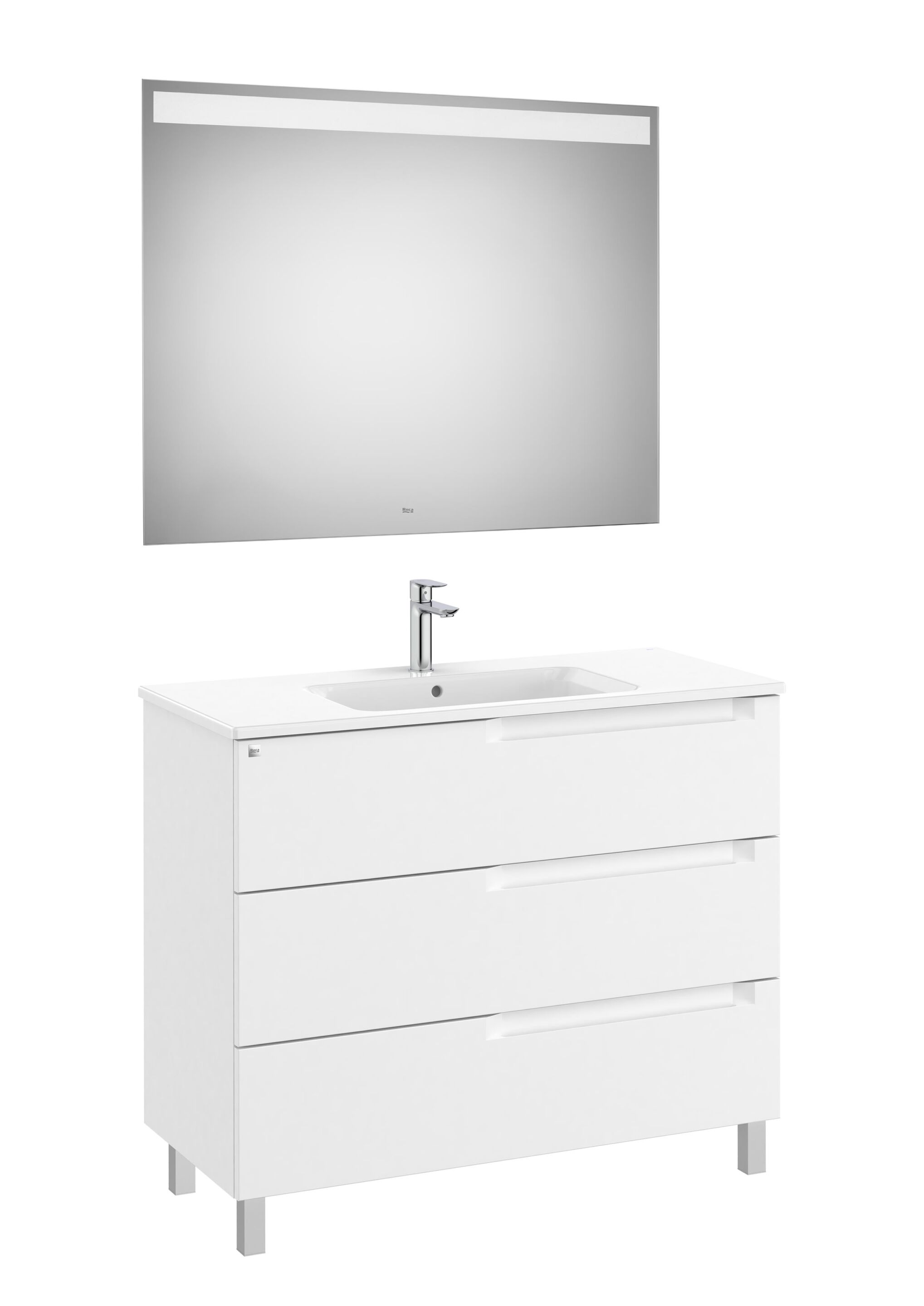 Деревянный напольный умывальник с зеркалом Roca Aleyda ARCH-00106137 - Вид №54